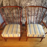 Baumann fan armchairs