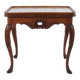 Antique tile table - Patinated oak - Rococo style - Dutch tiles - 1780