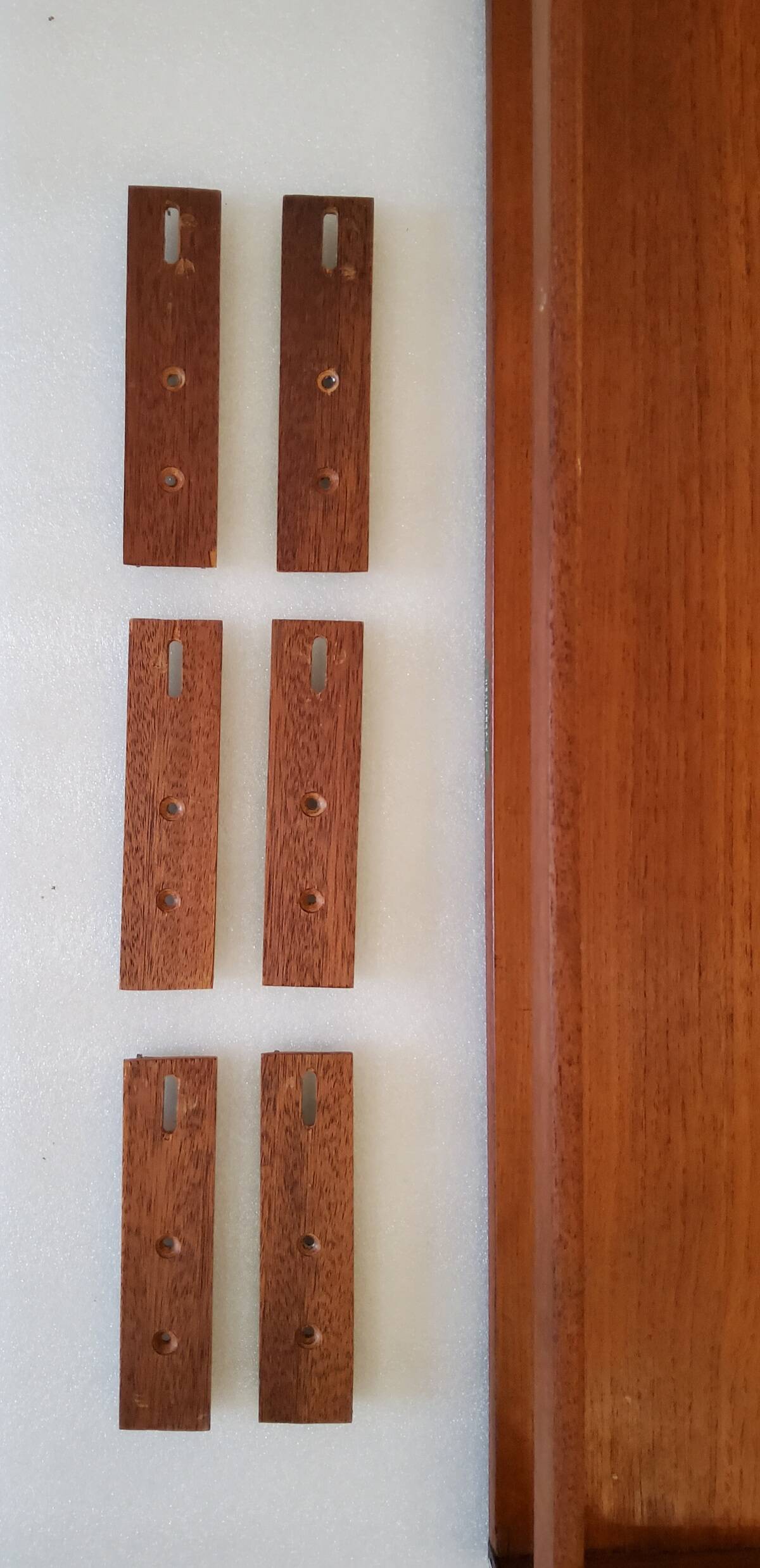 Floating wall shelves by Kai Kristiansen, Denmark, 1960s