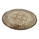 Round Persian wool rug 140cm