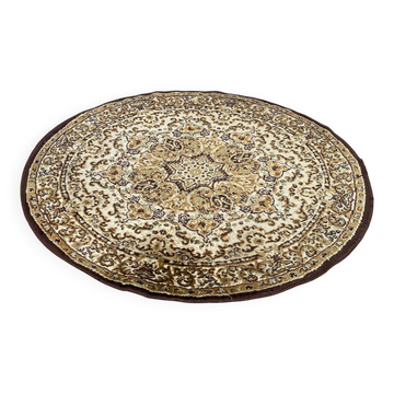 Round Persian wool rug 140cm