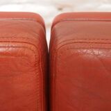 Pair of vintage armchairs by Ole Gjerlovs Knudsen and Torben Lind for France and SØn 1960