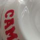 Campari ashtray in Porcelain Orchies Moulion des Loups cream/red