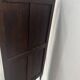 Transitional style chest of drawers in rosewood and amaranth veneer, 20th century.