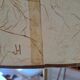 Brass floor lamp