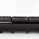 Marsala Lounge 3-Seater Leather Sofa by Michel Ducaroy for Ligne R