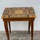Italian Sorrento Music Box Table by Lador