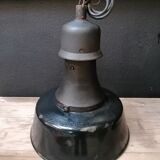 Industrial hanging lamps in enamelled metal, 50