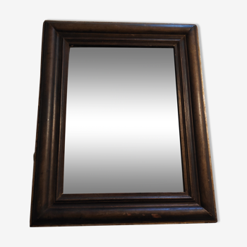 Wall Mirror With Wooden Frame 19x23cm Selency