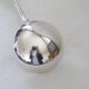 Silver metal ladle