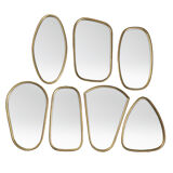Mirror brass effect