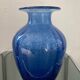 Vintage bubbled glass vase