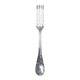 Silver-plated dessert fork from Christofle, Marly
