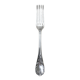 Silver-plated dessert fork from Christofle, Marly