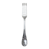 Silver-plated dessert fork from Christofle, Marly