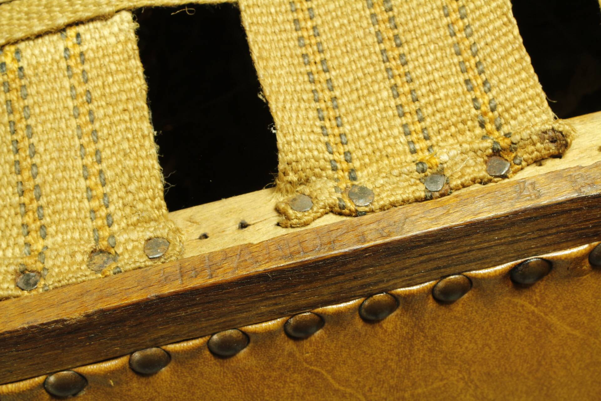 Armchairs by H. Wouda for H. Pander & Zn., 1920s, Set of 7