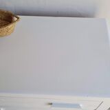 White vintage chest of drawers