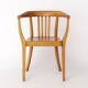 Vintage Beech Armchair – 1950s/60s German Chair – Restored Mid-Century