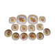 Service 6 people faience Mondovi 1970