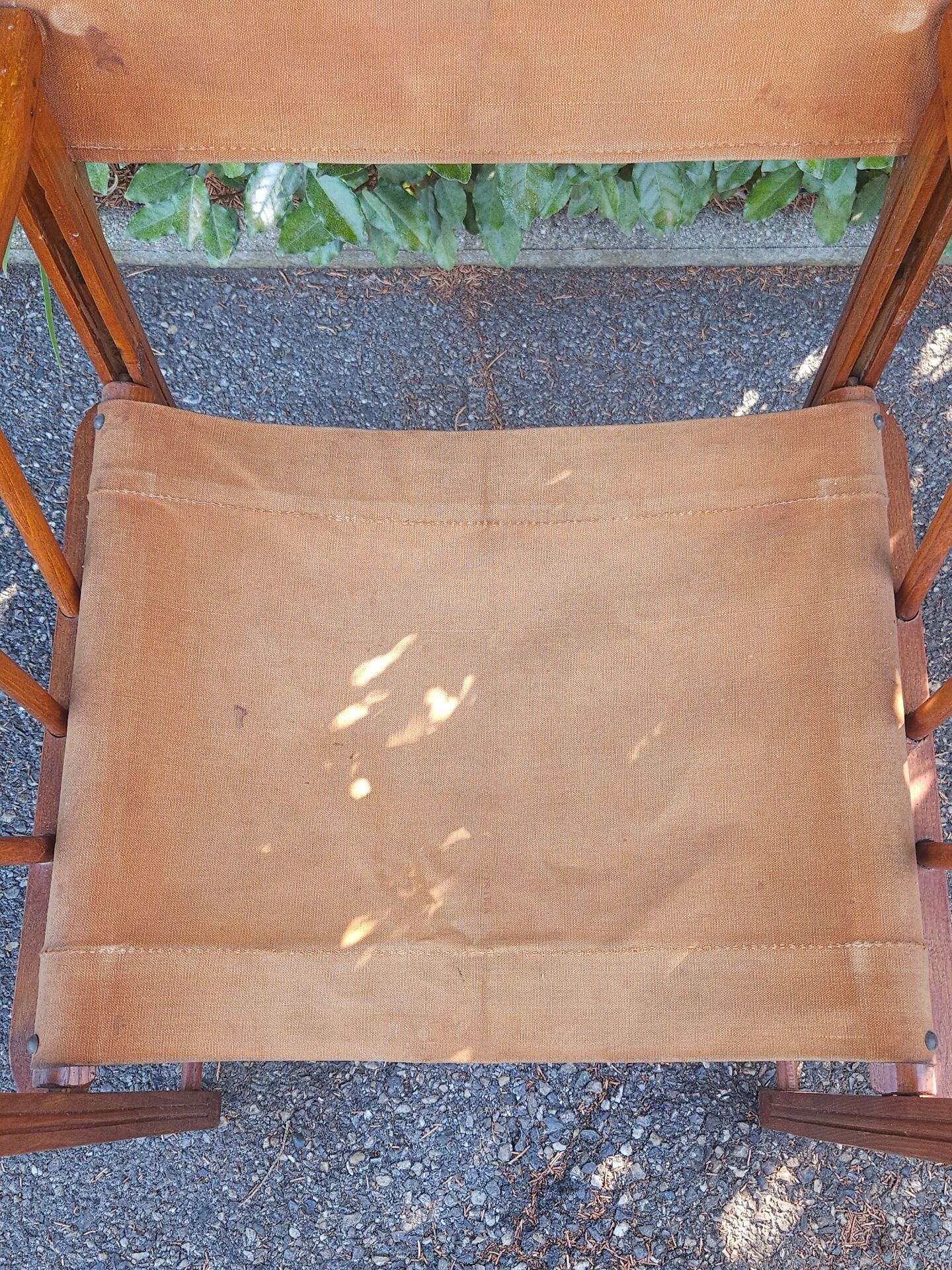 Fauteuil metteur en scène pliant vintage
