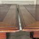 Paire de tables de bibliothèque en acajou, vers 1880