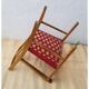 Wood and rattan chair