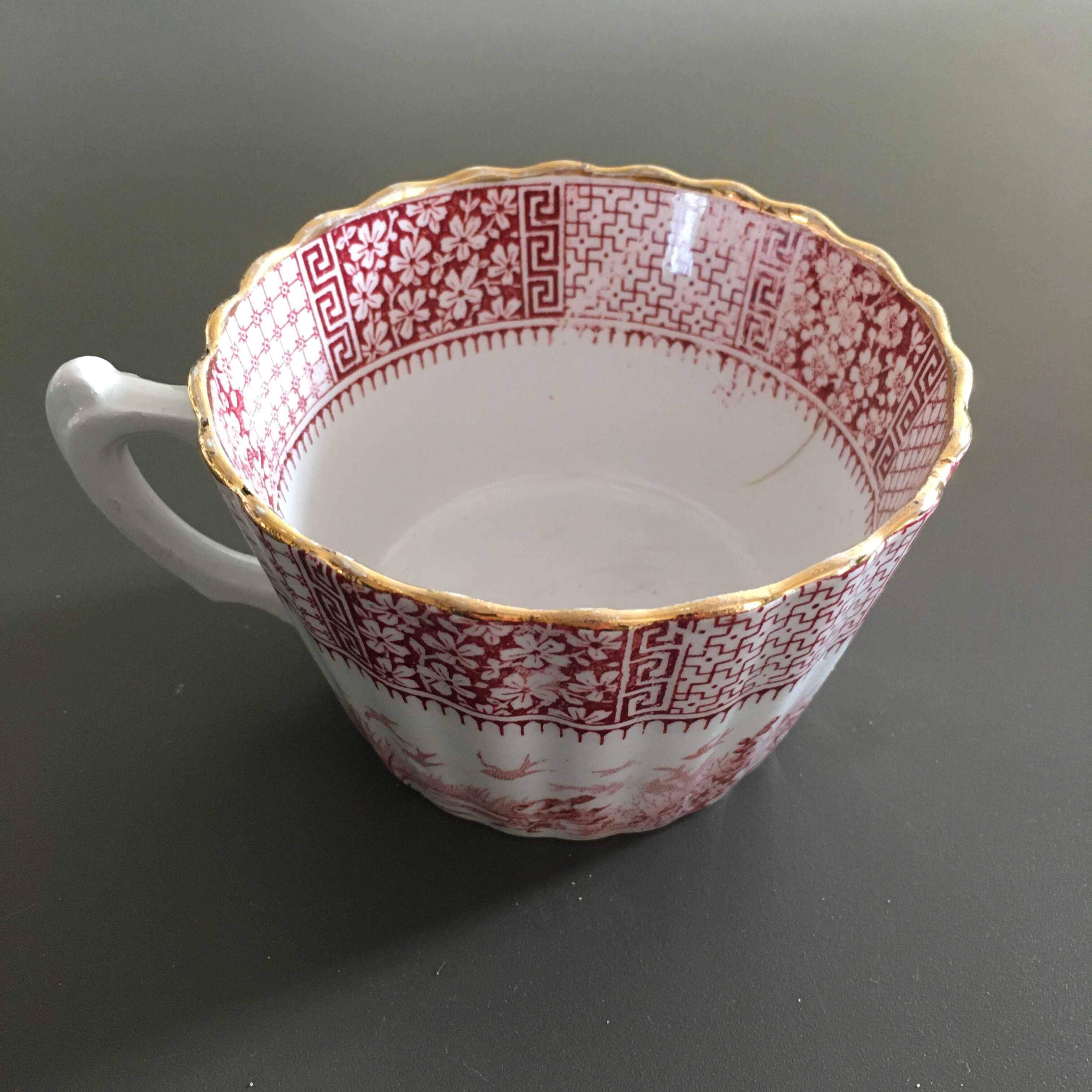 Luneville cup and saucer