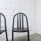 Set of 6 "202" model chairs by Robert Mallet Stevens 1980