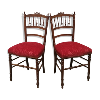 Velvet chairs
