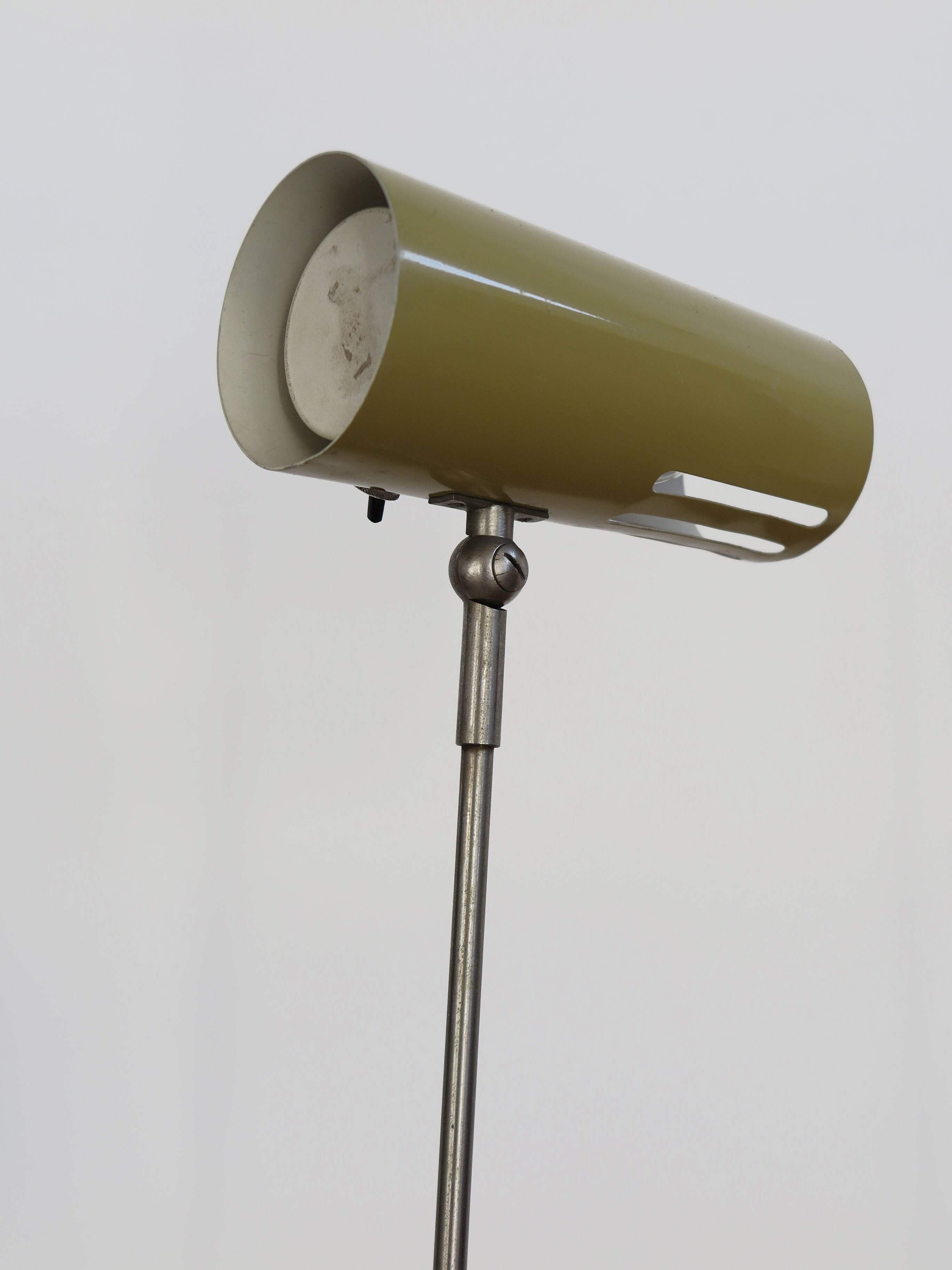 Stilnovo Italian metal clamp lamp 1950s