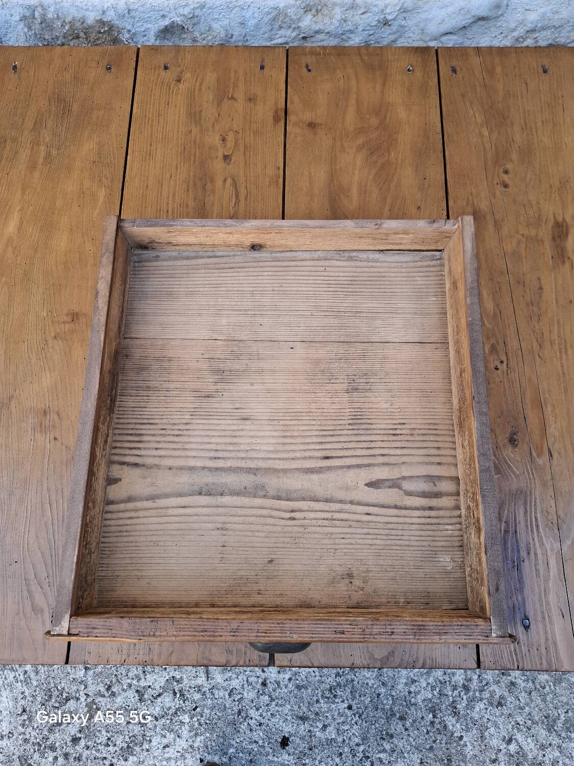 Extendable farmhouse table 285 x 86