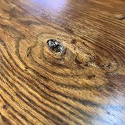 Table d'appoint brutaliste en chêne des années 70, table basse, banc
