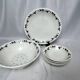 GIEN, strawberry draining bowl and earthenware dishes, 20th century