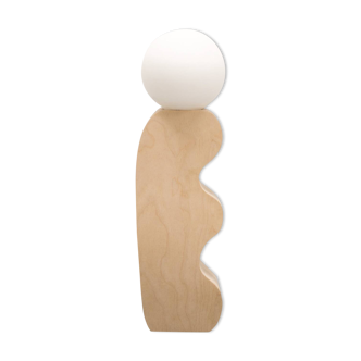 Wooden table lamp