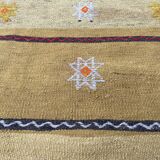Vintage Turkish Kilim Cushion Cover , 115 X 82 Cm