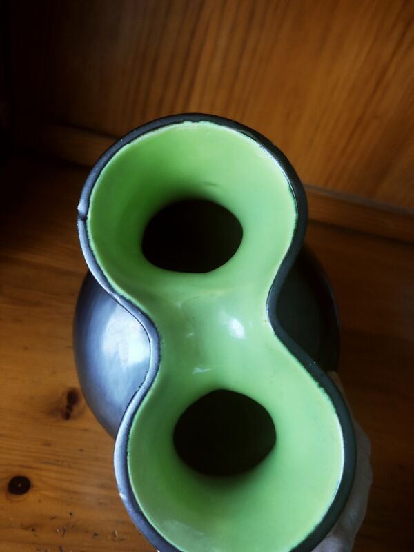 Vase double années 50 par B. Letalle