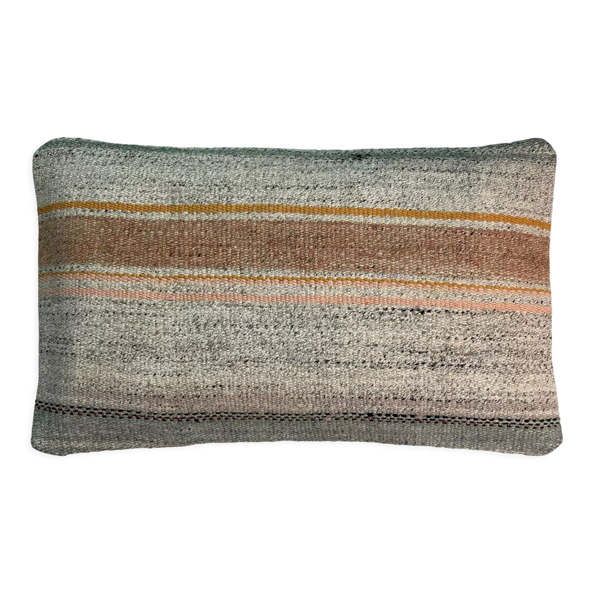 Vintage turkish handmade cushion cover , 30 x 50 cm