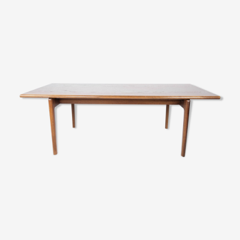 Teak coffee table designed by Hans J Wegner