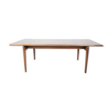 Teak coffee table designed by Hans J Wegner