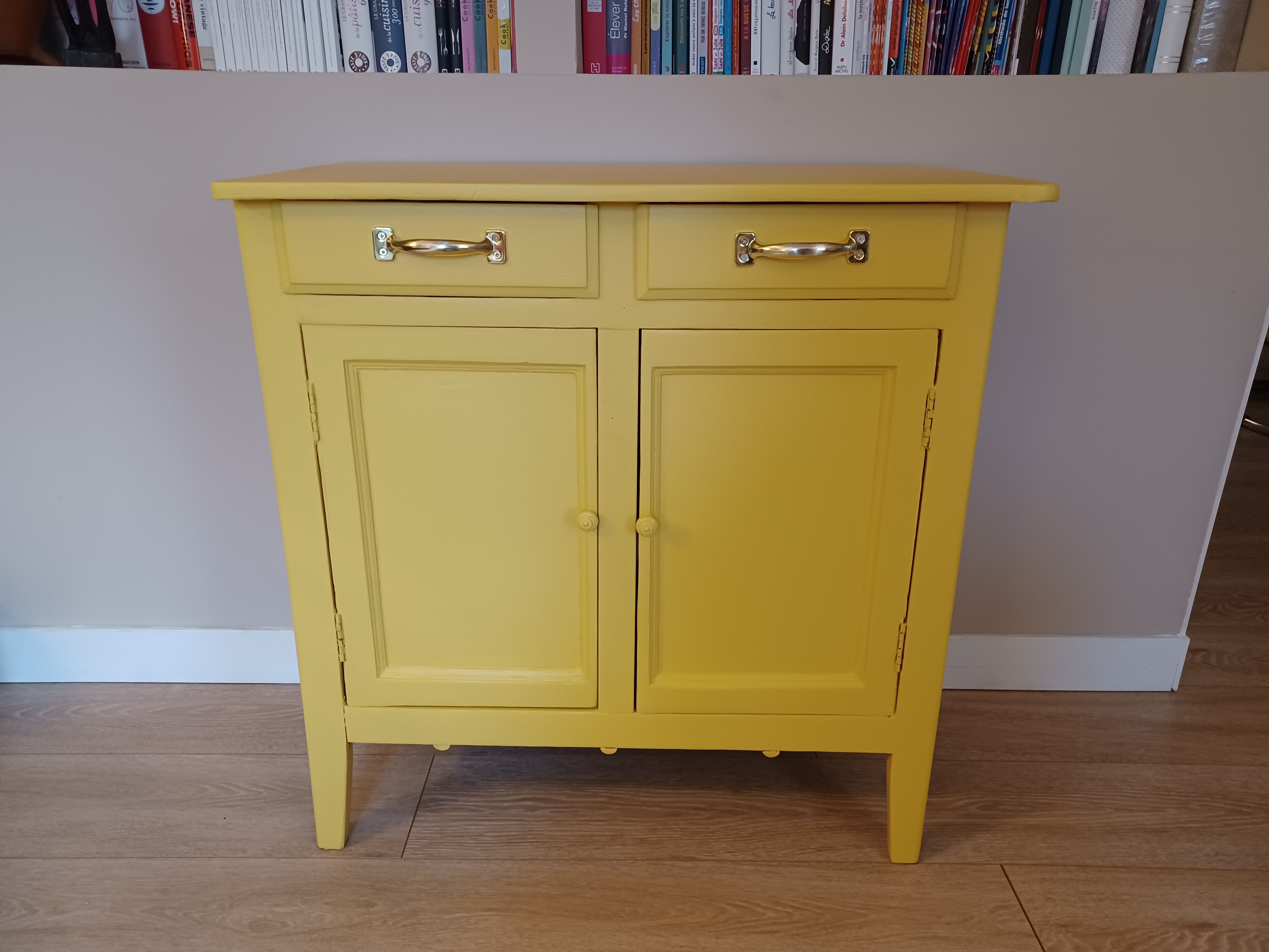 Buffet parisien vintage relooké