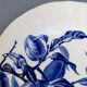 Plum plate in earthenware from Creil Montereau B. Former MC Co.