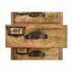 Skated wooden workshop column with 18 drawers