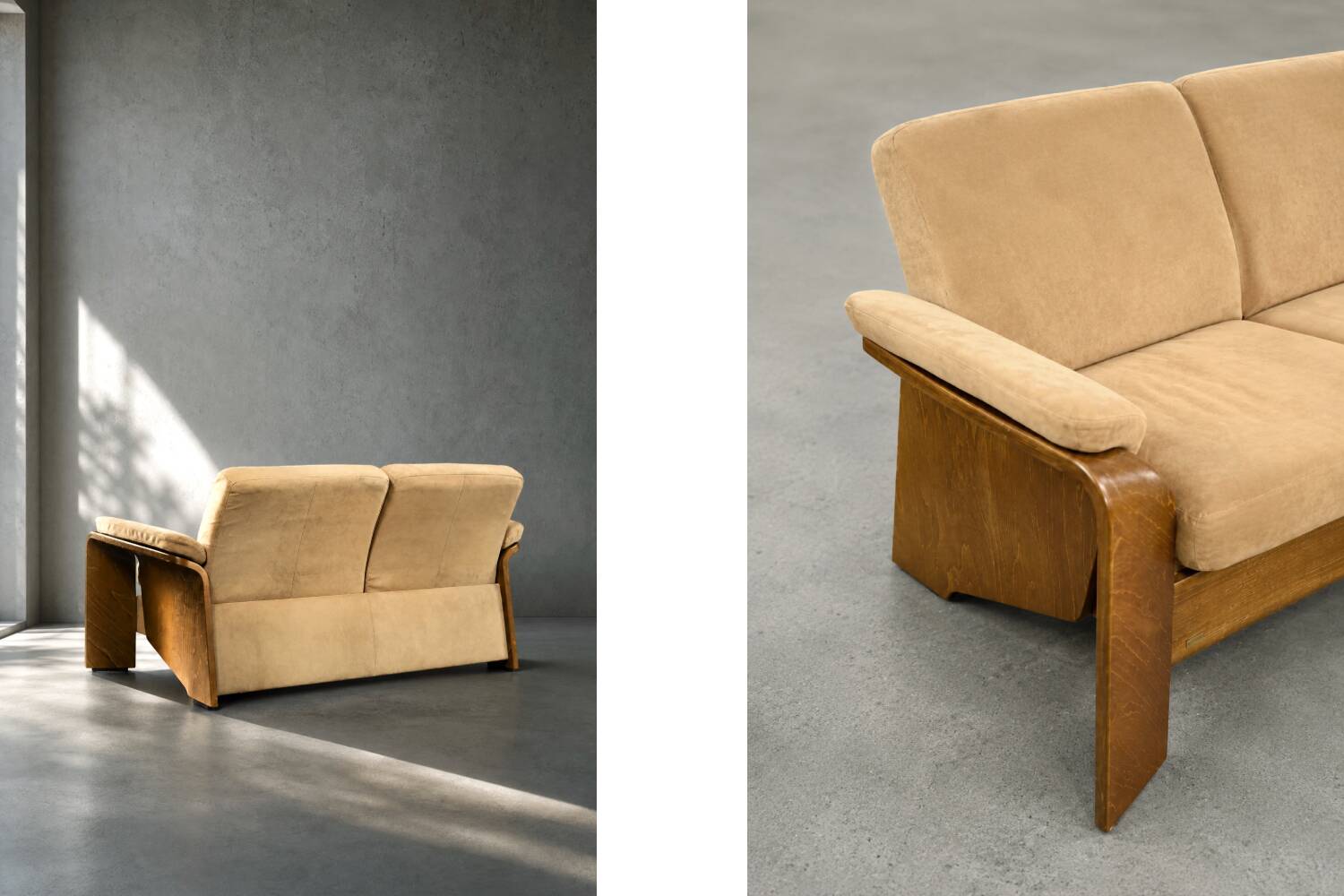 Canapé 2 places Pegasus Ekornes, Norvège années 50