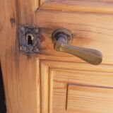 Portes panneautees en sapin