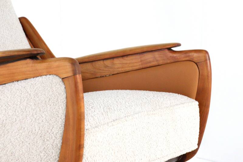 Armchair 'Uffenheim' - fully restored - mid century modern