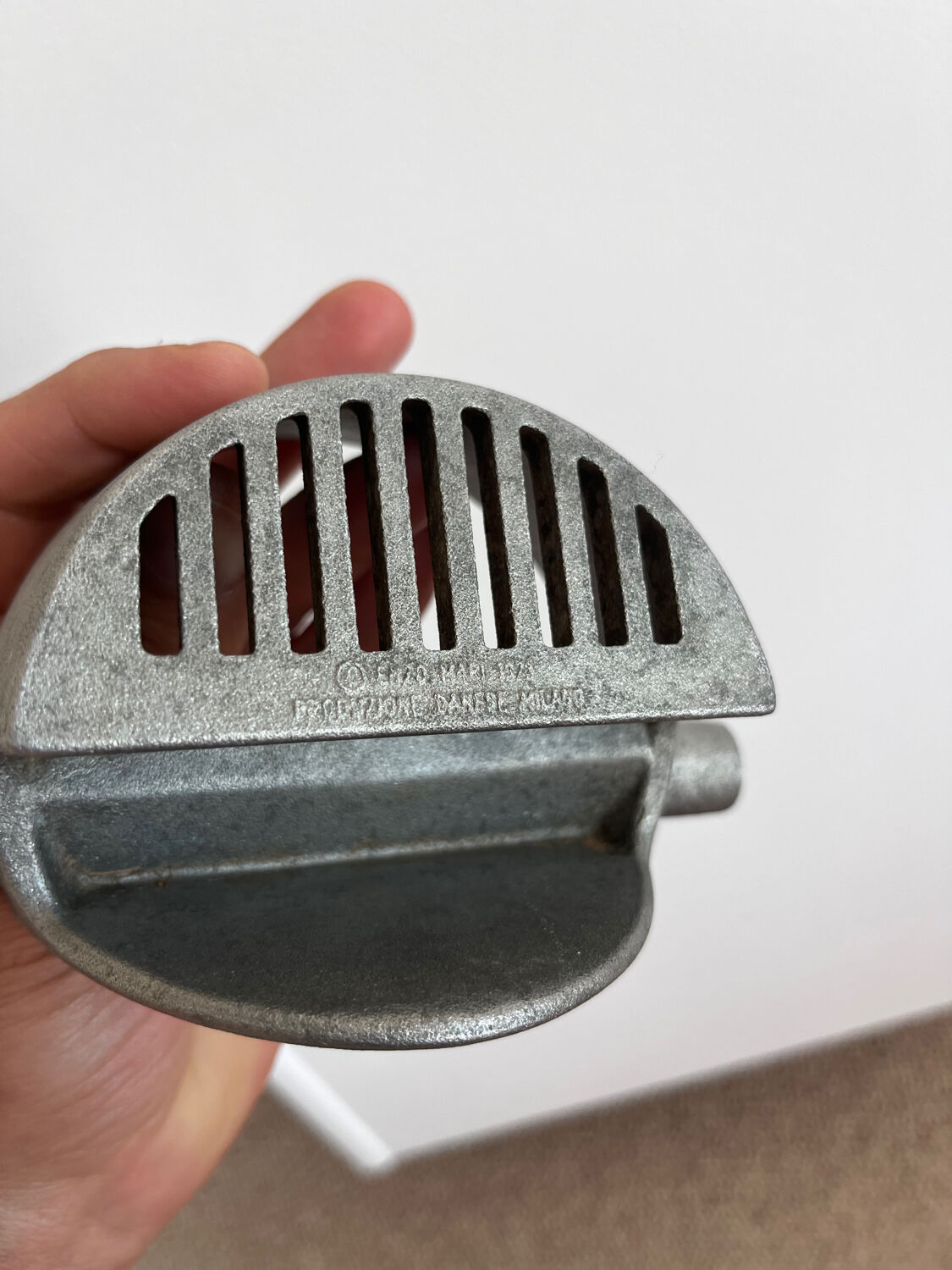 Enzo Mari, Danese Milano, Griglia floor ashtray, 1970s