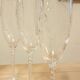 6 flûtes en cristal