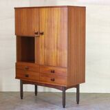 Vintage Scandinavian Teak Cupboard