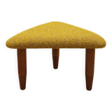 Mustard footstool, Danish design, 1990s, production: Denmark