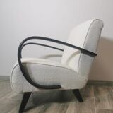 White Armchair by Jindrich Halabala, 1940s